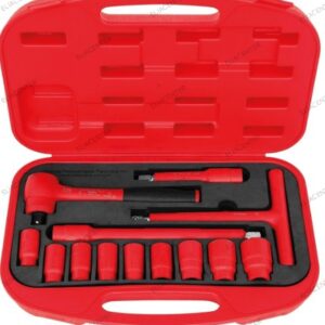 JUEGO DE DADOS AISLADOS 1000V TRAMONTINA POR 13 PZS