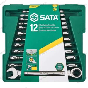 JUEGO DE LLAVE MIXTA 8MM-19MM SATA X 12 PZS