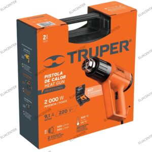 PISTOLA DE CALOR 2000W TRUPER (15734)