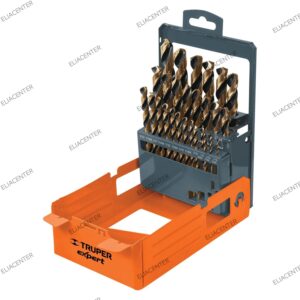 JUEGO DE BROCAS PARA METAL 1/16-1/2 TRUPER X 29 PZS (50004)