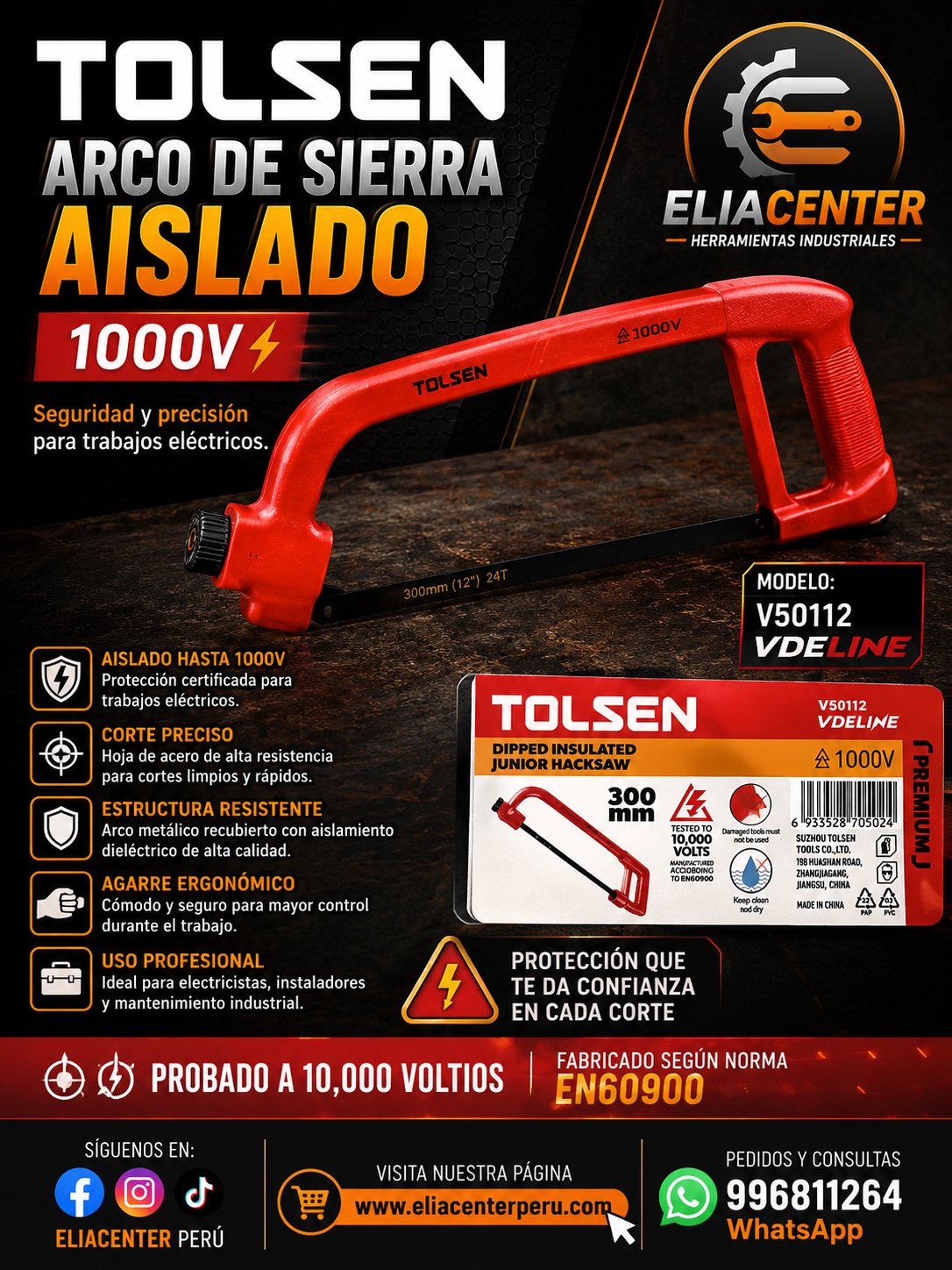ARCO DE SIERRA AISLADO TOLSEN